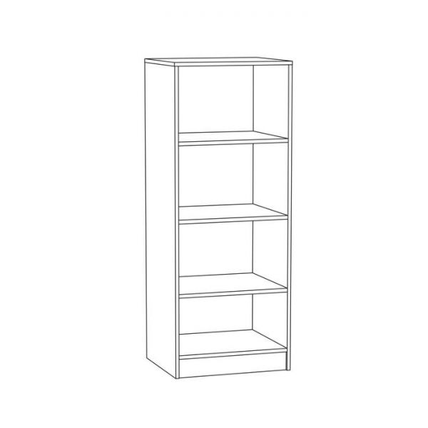 Шкаф Гудвин 13.26, 508х447х1304, Гикори рокфорд/Мята