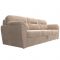 Диван прямой «Бостон», механизм дельфин, велюр, цвет бежевый
