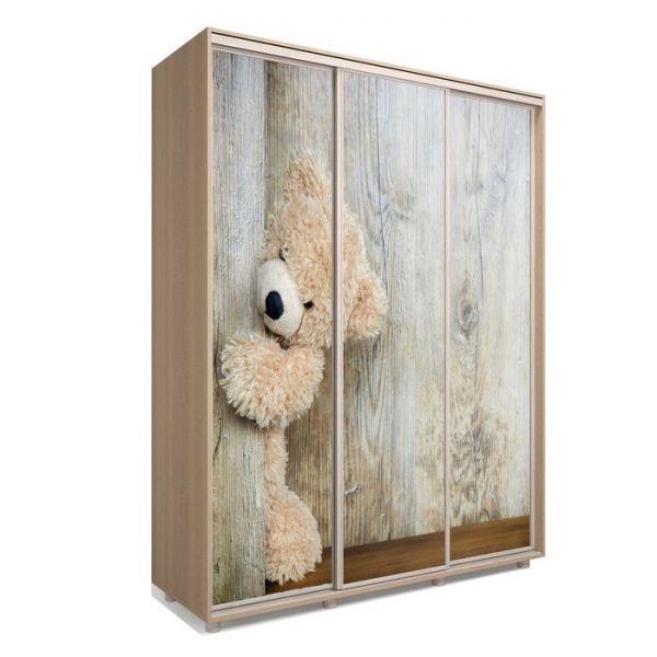 Шкаф-купе Яркий-222 2070х600х2300 Венге Темный/Детский 2