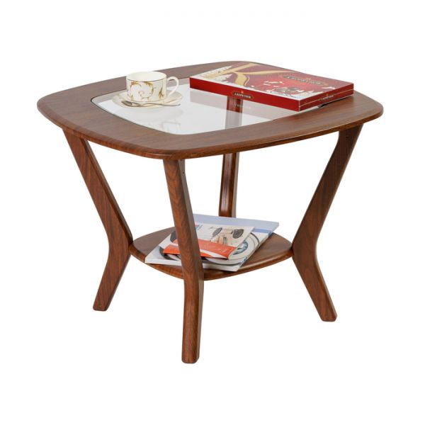 Стол журнальный «Мельбурн», 650 ? 650 ? 500 мм, цвет белый