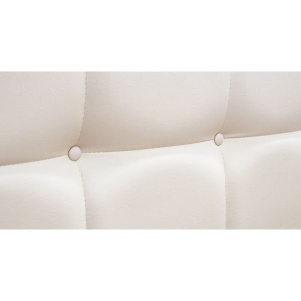 Кровать Хлоя, 1800х2000, ортопедическое осн+ПМ, Пегасо крем/Сливочный