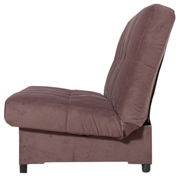 Прямой диван «Осло», механизм книжка, велюр, цвет серый