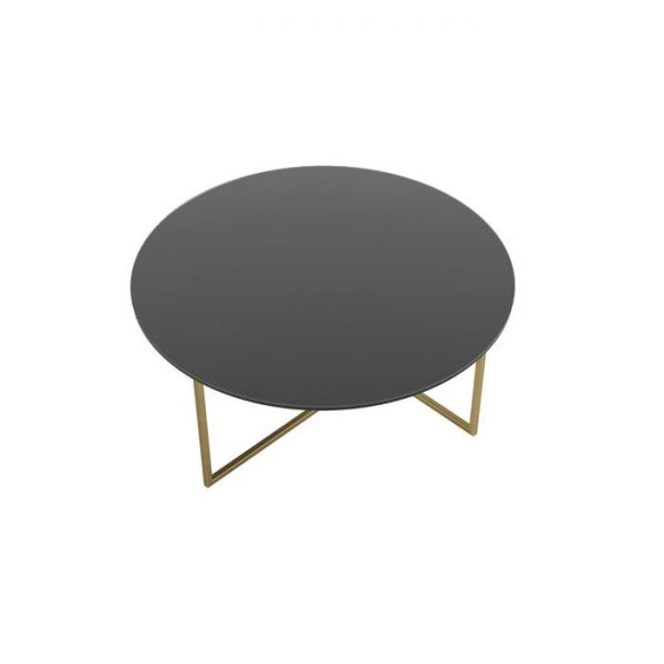 Стол журнальный «Маджоре Glass», 800 ? 800 ? 390 мм, цвет белая Lacobel