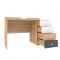 Стол письменный «Лойс 84», 1230 ? 606 ? 744 мм, цвет дуб золотистый / белый / графит