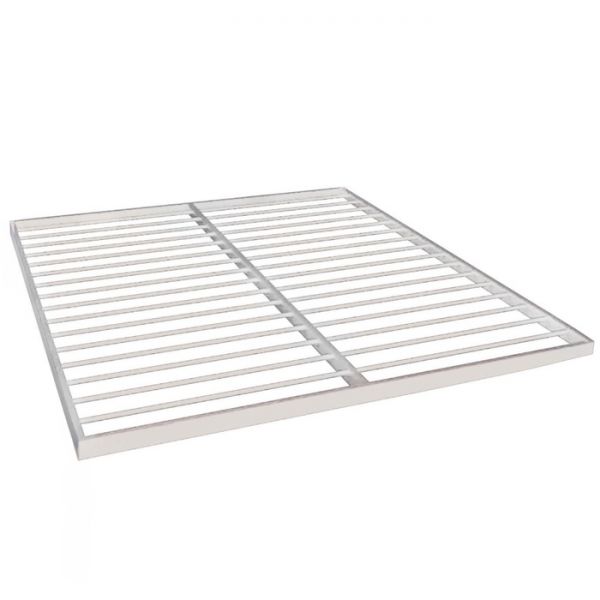 Кровать «Вероника плюс», 1200 ? 1900 мм, металл, цвет белый