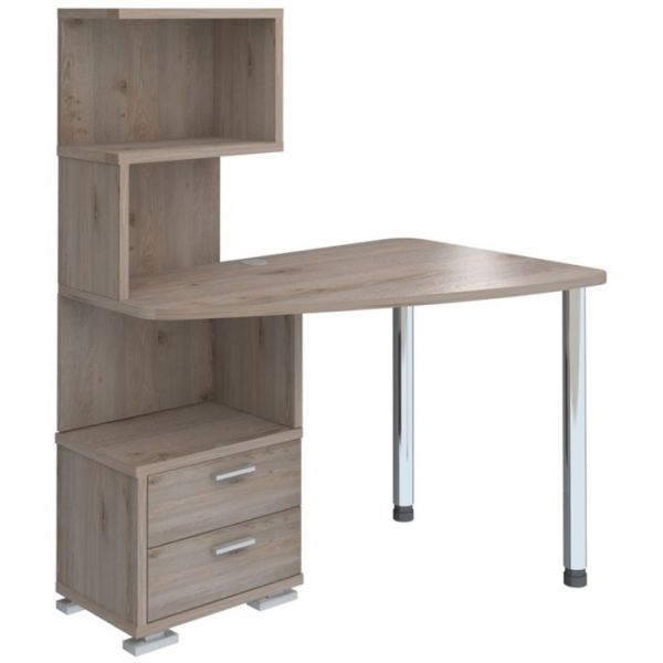 Стол СКМ-60, угол правый, 1200 ? 780 ? 1450 мм, цвет венге