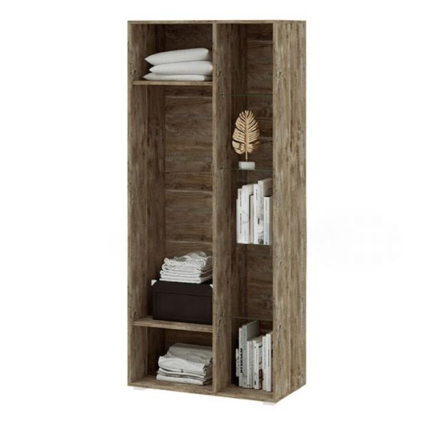 Шкаф Модена, 800х1852х412, Дуб Юкон