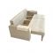 Диван-трансформер «Леон», механизм еврокнижка, ППУ, цвет бежевый