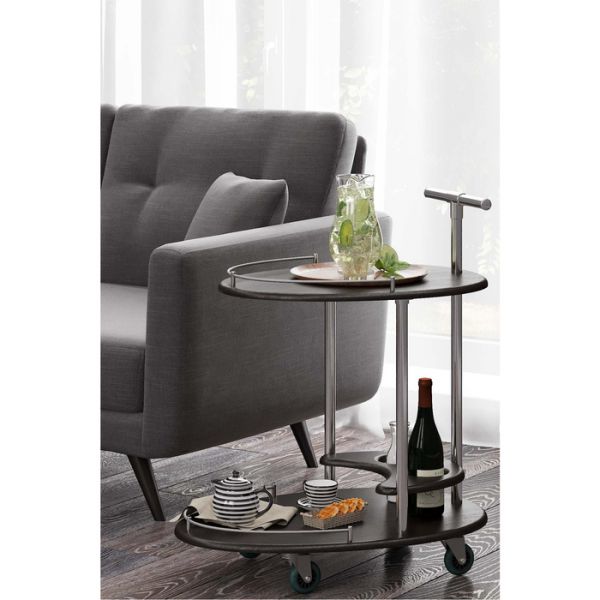 Стол сервировочный «Фуршет», 700 ? 470 ? 805 мм, цвет дуб белёный