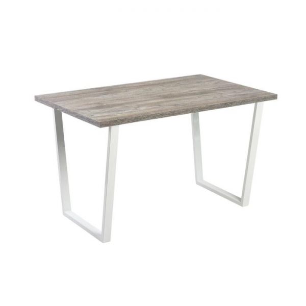 Стол АТЛАНТ-06 1200*800х750 Сосна Пасадена/Опора АТЛАНТ-Белый глянец