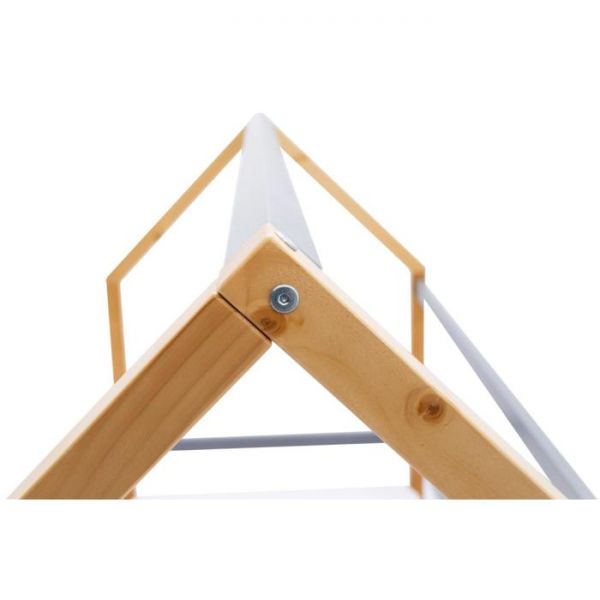 Детская кровать-домик Монтессори Бельмарко Svogen дерево-графит