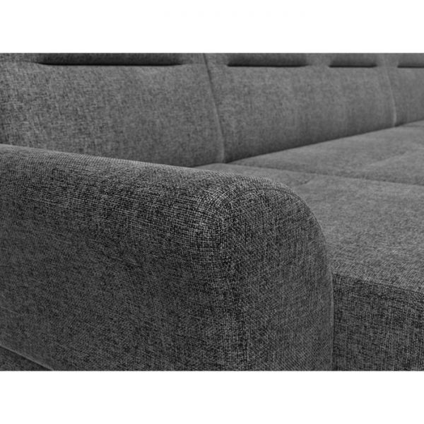 П-образный диван «Клайд», механизм дельфин, рогожка, цвет бежевый