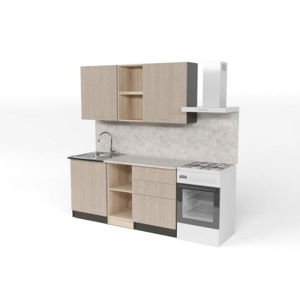 Кухонный гарнитур Надежда стандарт 5 1600 мм