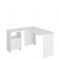 Угловой стол, 1200 ? 1300 ? 770 мм, левый угол, цвет белый жемчуг