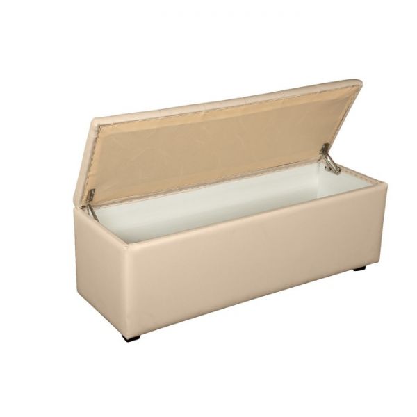 Банкетка Монако-2 1210х420хН430 Экокожа бежевый