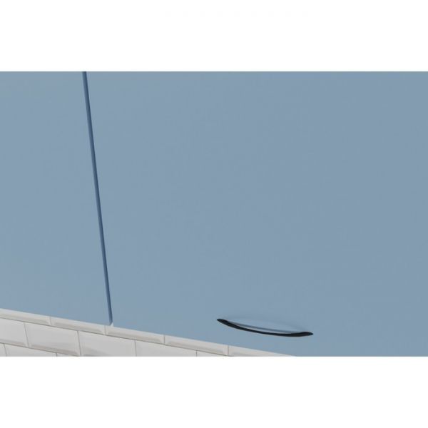 Кухонный гарнитур Лидия компакт 2200х600 Белый/Сосна/Капри, Бетон темный