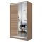 Шкаф-купе Хит-22-15-15, 1500x620x2200, Ясень шимо тёмный