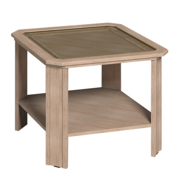 Стол журнальный Sherlock 16, 684 ? 684 ? 530 мм, цвет орех шоколадный