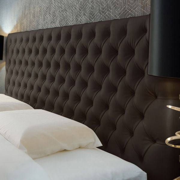 Кровать «Купол тысячелетия 2016» с ПМ, 140х200 см, ортопедическое основание, цвет коричневый