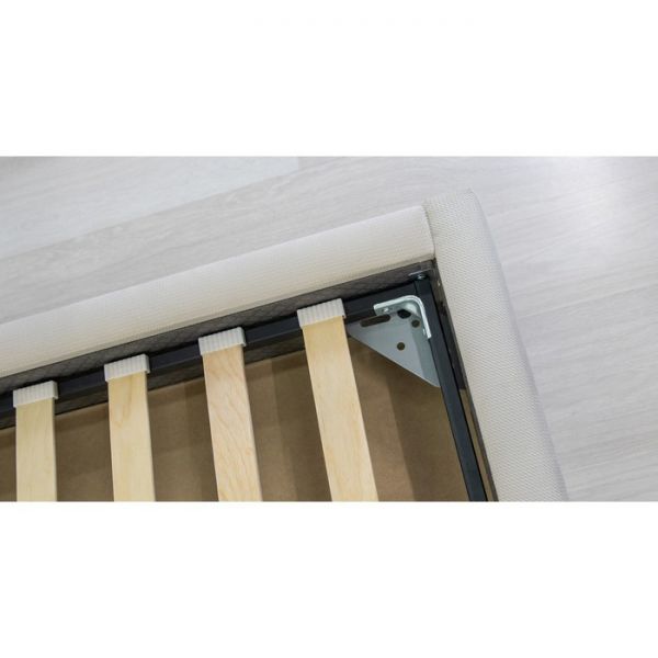 Кровать Мелисса, 1600х2000, ортопедическое осн+ПМ, Светло-бежевый