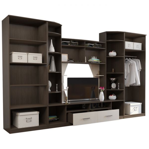 Гостиная «Атланта», без зеркал, цвет дуб венге