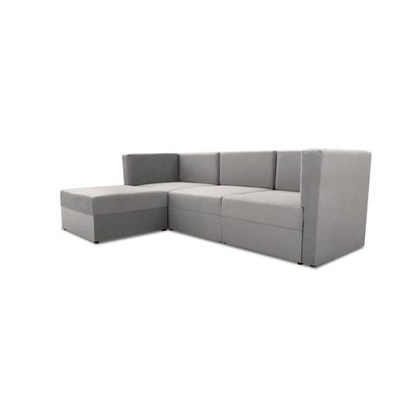 Диван модульный угловой «Бергамо», четыре секции, велюр, цвет dream yellow