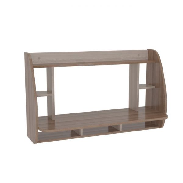 Стол рабочий подвесной Арго 1000х390х600 Ясень Шимо тёмный/светлый