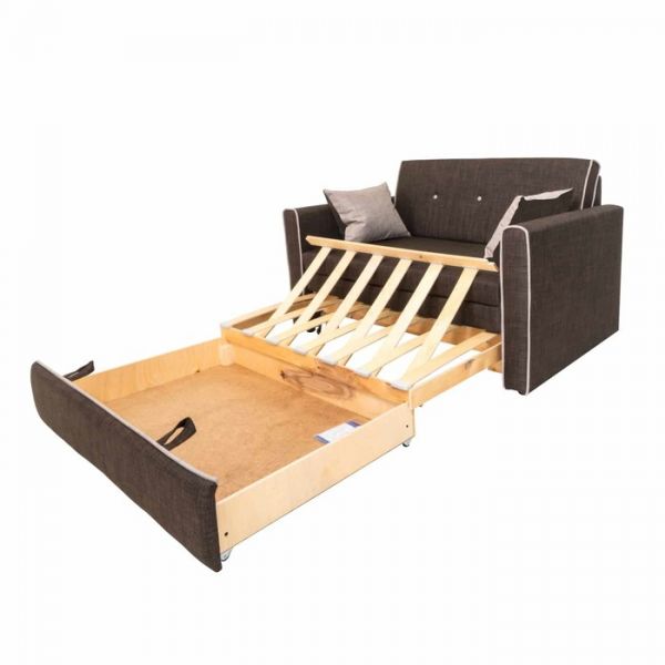 Диван прямой «Марк», механизм выкатной, цвет макро 157 / макро 281