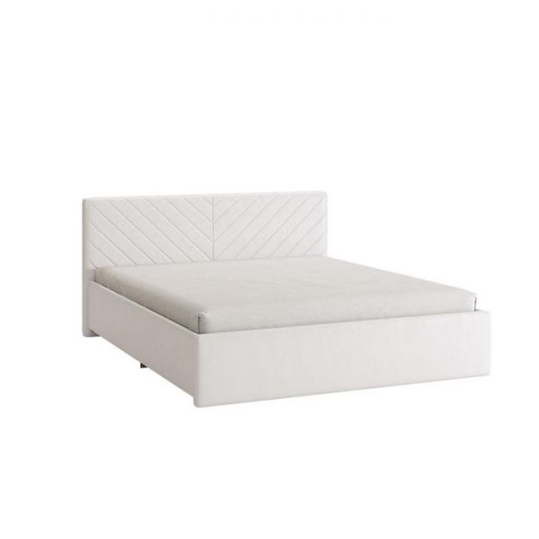 Каркас кровати Сандра 1600х2000 экокожа белая