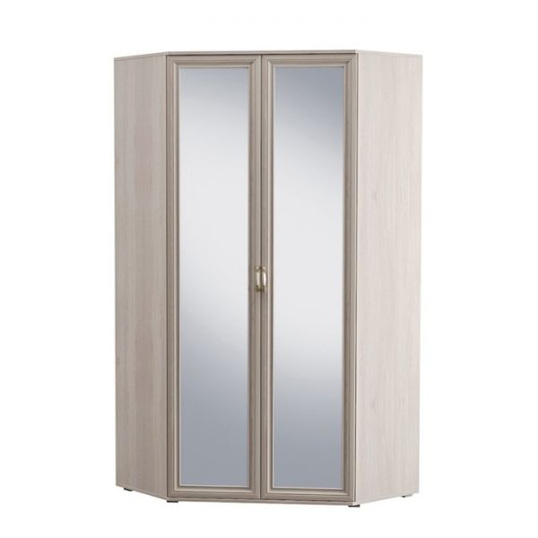 Шкаф угловой Бьянка 1792/02, 1074х1074х2166, Ясень анкор светлый