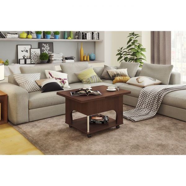 Стол-трансформер "Ричмонд", 520(897)х900(620)х1240 мм, венге