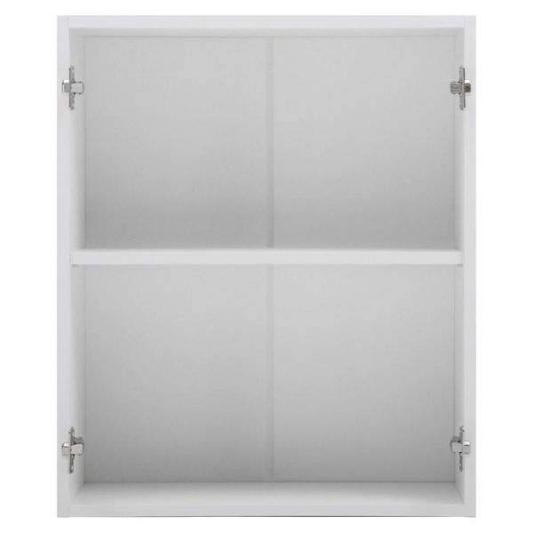 Шкаф навесной ШВ 600 Прованс, 600х300х720, МДФ Белый/Белый