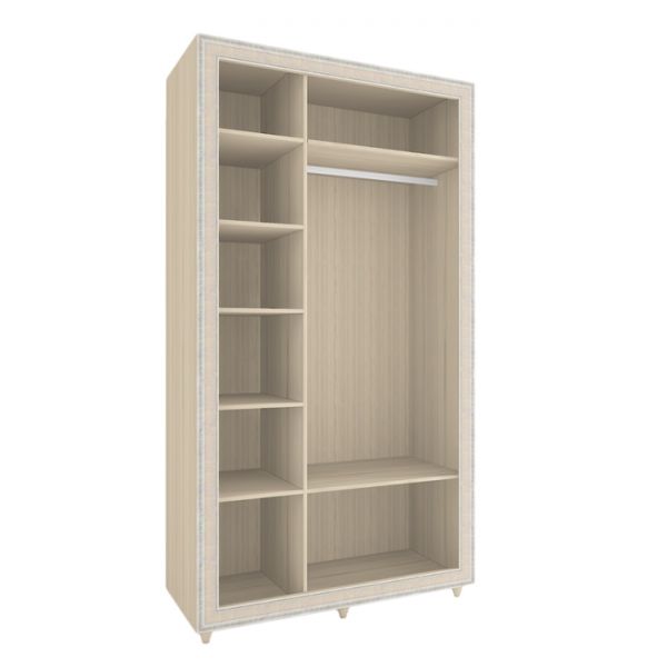 Шкаф 3-створчатый «Калипсо 25», 1240 ? 590 ? 2285 мм, цвет венге