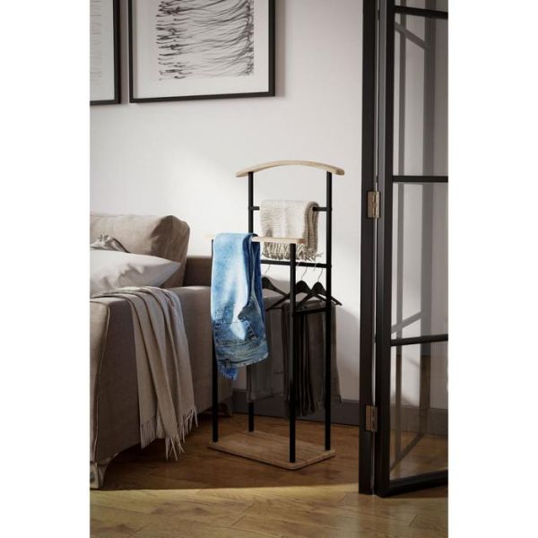 Вешалка напольная «Элдридж loft», 500 ? 250 ? 1050 мм, цвет белый