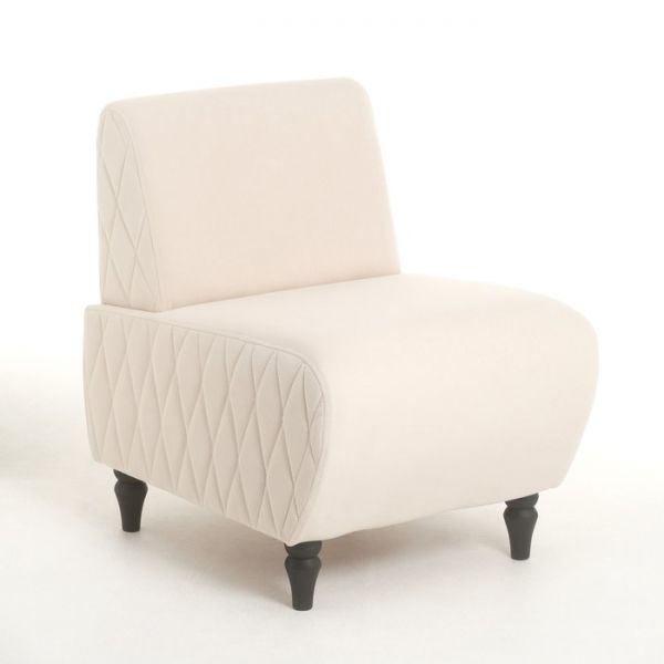 Кресло "Буно" велюр Vivaldi светло-серый