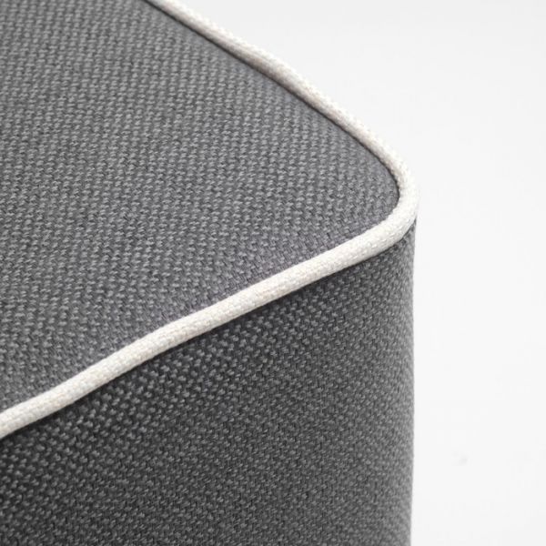 Пуф "Одос" рогожка Neptune бежевый