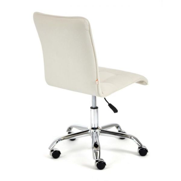 Кресло ZERO флок молочный 4