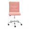 Кресло ZERO флок розовый 137