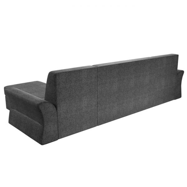 П-образный диван «Клайд», механизм дельфин, рогожка, цвет бежевый