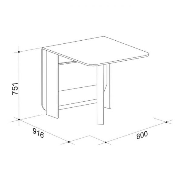 Стол-книжка Мечта 2 Стол-книжка Венге/дуб млечный