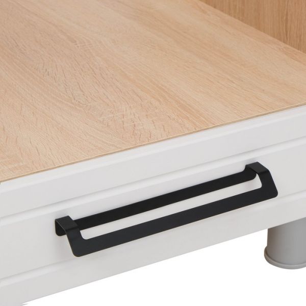 Шкаф наполный духовой Квадро 600х526х826 Дуб сонома/Нубук Милк