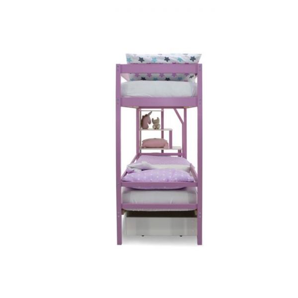 Детская двухъярусная кровать Бельмарко Svogen лаванда