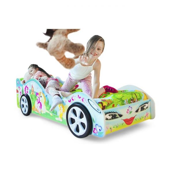 Детская кровать-машина «Принцесса»