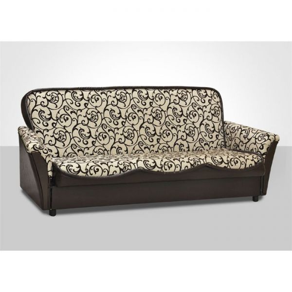 Диван "Люкс" ткань Вензель 282-1/Лаки блэк