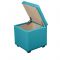 Пуф Рига 400х400х430 бирюзовый