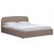 Кровать Илона, 1600х2000, ортопедическое осн+ПМ, Ролан/Песочный