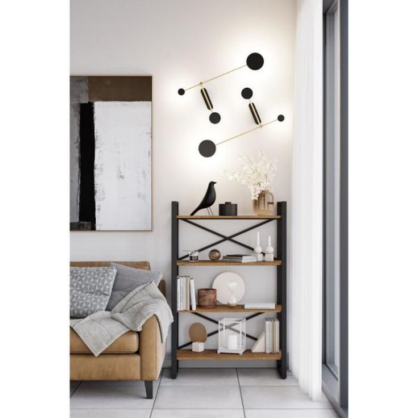 Стеллаж «Хардвиг М», 900 ? 390 ? 1395 мм, цвет белый