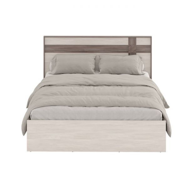 Кровать 1600х2000, с основанием, Бодега темный/светлый МДФ бодега темный