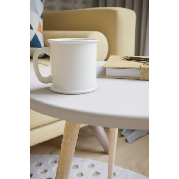 Стол журнальный «Бекс 450», 450 ? 450 ? 450 мм, цвет белый