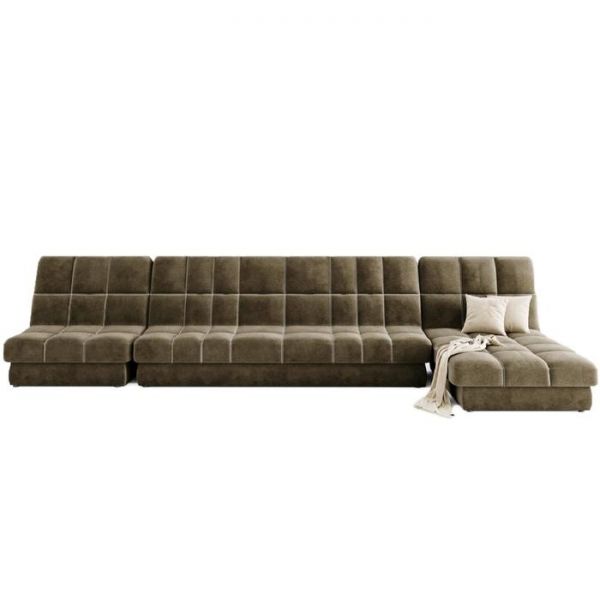 Комплект «Хьюстон», механизм книжка, велюр, цвет селфи 01 / подушки селфи 03